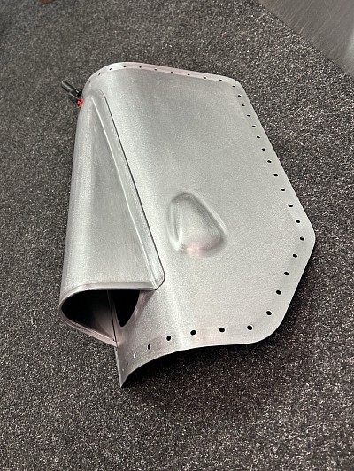 Bespoke Lotus seven bonnet scoop & bulge